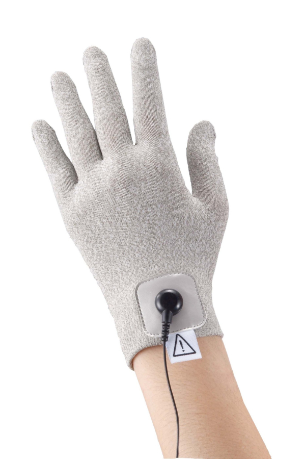 TENS-/EMS-Elektrodenhandschuh als Stimulationshandschuh