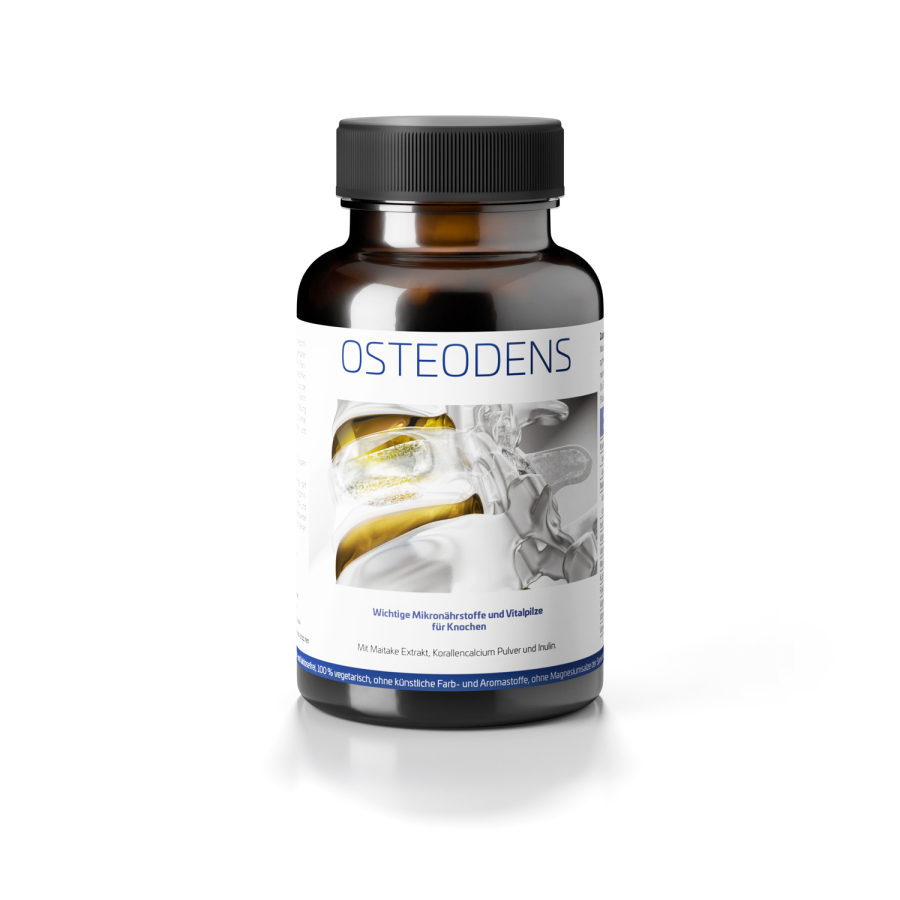 Osteodens Mikronährstoffe und Vitalpilze für Knochen